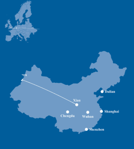 Chiny Europa